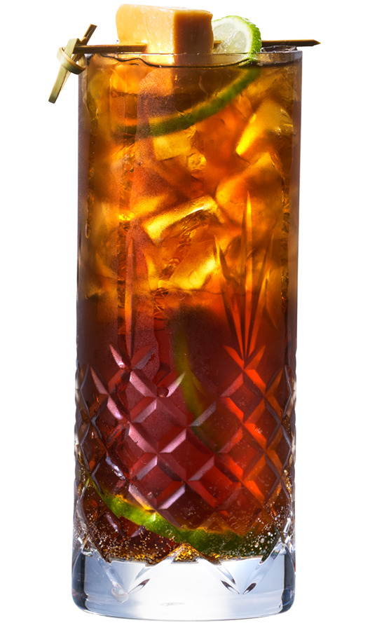 Raw Caramel Cola drink med Råstoff