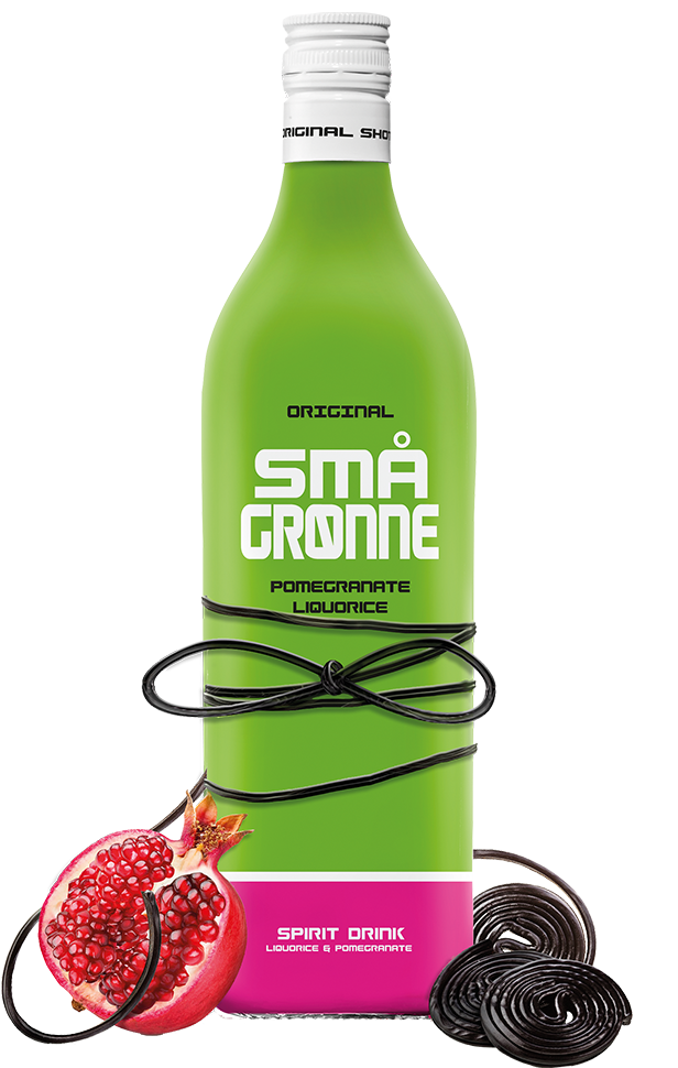 SMÅ Grønne lakridsshot