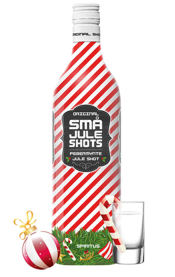 SMÅ Juleshot med ebermynte