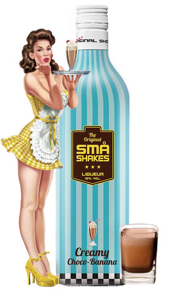SMÅ Shakes choko-banan