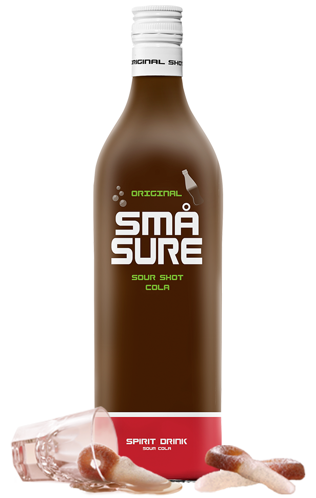 SMÅ Sure Sour cola shot