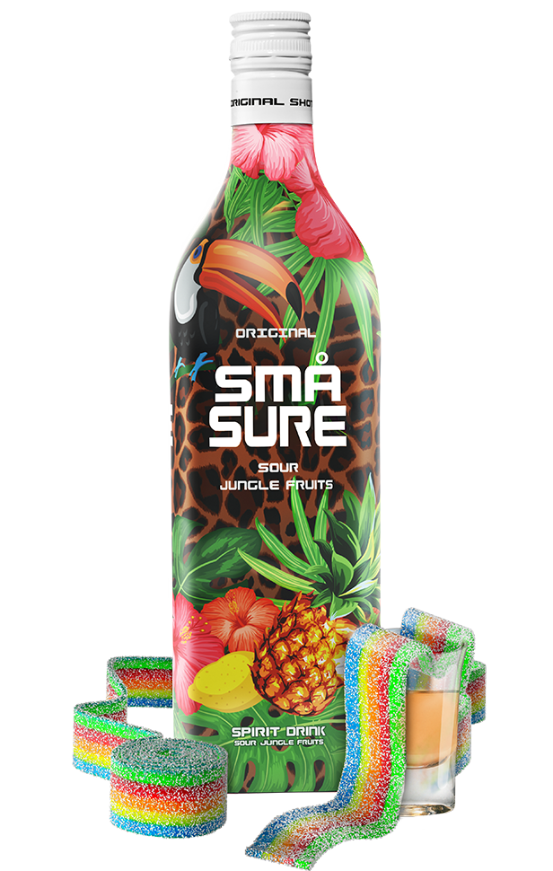 SMÅ Sure sour jungle fruits shot