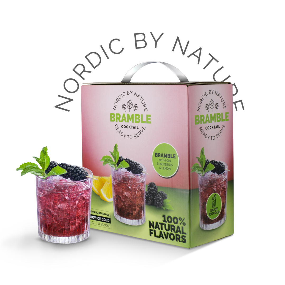 Nordic by nature bramble bag in box