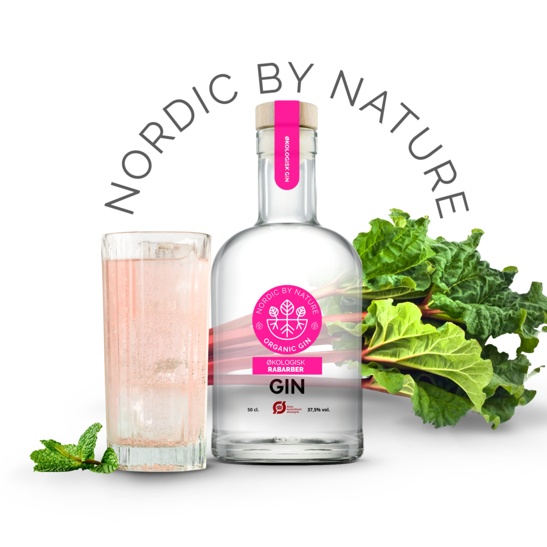 Nordic by nature rabarber gin