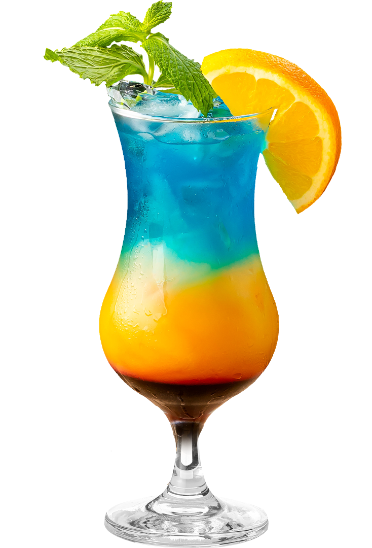 Caribbean Sunrise drink